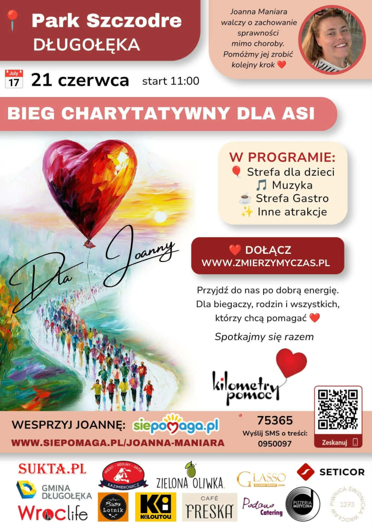 Bieg charytatywny dla Asi